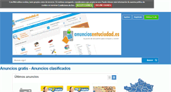 Desktop Screenshot of anunciosentuciudad.es